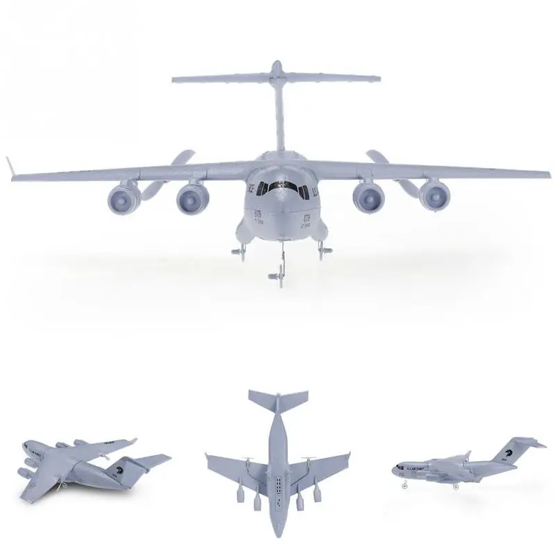 RC транспорт C17 самолет с фиксированным крылом падение доказательство 373 мм размах