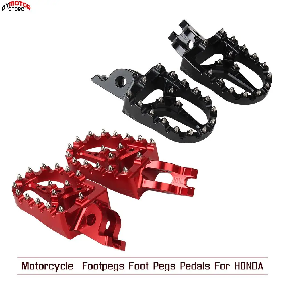 

Подножки для мотоцикла, подножки, педали для HONDA CR125R CR250R 02-07 CRF 150R 250R 250X CRF450R CRF450X CRF250L 2002-2021