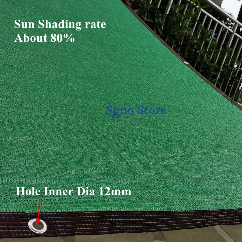 Anti-UV HDPE Green Sun Shading Net Outdoor Sunshade Garden Shelter Canopy Succulent Plant Gazebo Balcony Shade Netting Cloth | Дом и сад