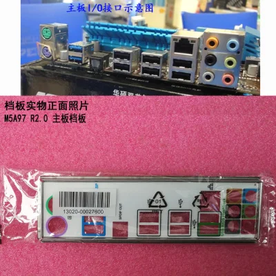 

Новая задняя панель I/O для материнской платы ASUS M5A97 R2.0