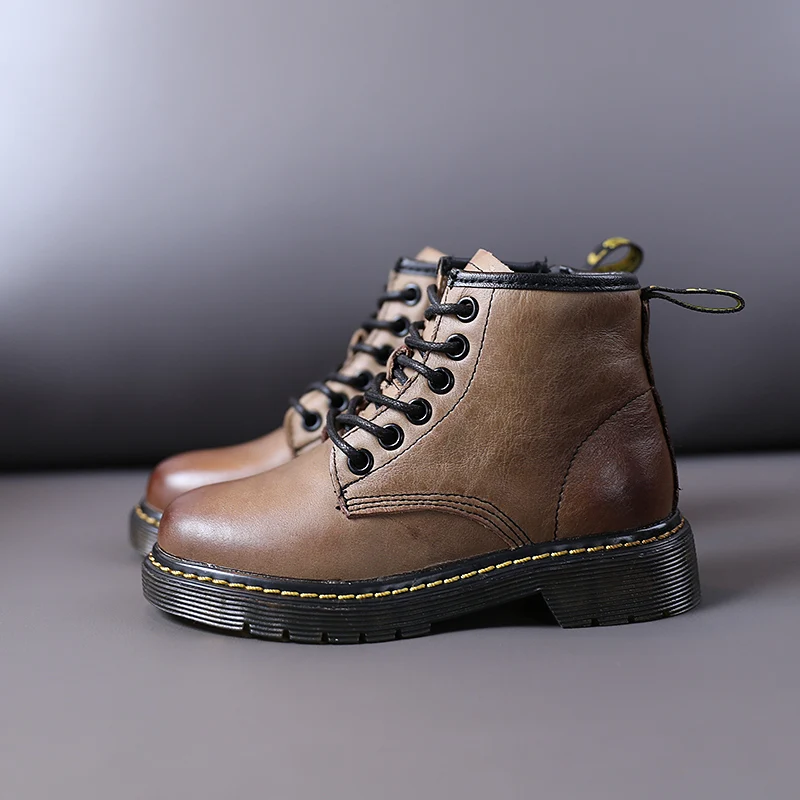 Детские Ботинки Martin Осень 2021 Новые стильные и красивые ботинки из натуральной