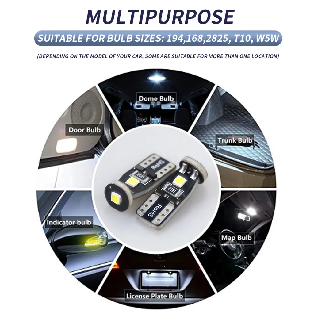 10 шт. светодиодный автомобильные светодиодные лампы высокой мощности 1 вт 12 в |