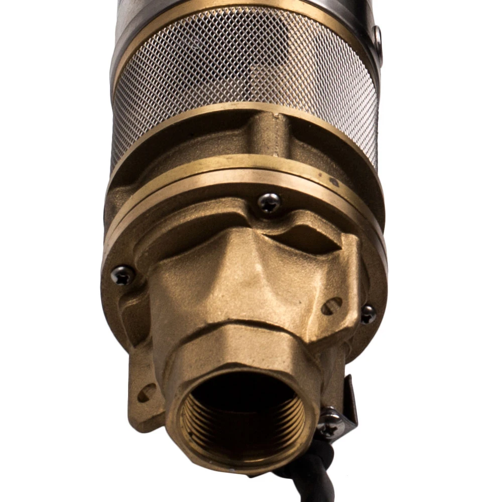 Погружной насос для глубоких скважин 6 бар 3 дюйма 750 Вт л/ч 1 л.с. нержавеющая сталь|