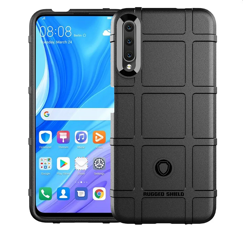 Силиконовый чехол для телефона из углеродного волокна Google Pixel 3 5 дюймов Прочный