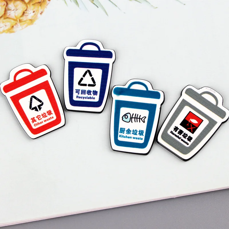 

10 шт./лот классификация мусора плоская задняя Смола плоское мусорное ведро Акриловая Смола Кабошон DIY чехол для телефона Украшение скрапбук...