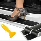 Защитная Наклейка на порог автомобиля, Защита краев двери для Honda Accord, Civic, CRV Fit HR-V Vezel Odyssey City Jazz Jade Stream