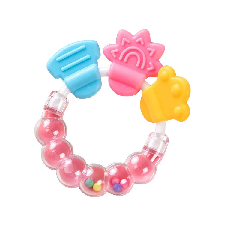 

Baby rattle teether newborn rattle teether teether bar baby silicone teether training toys