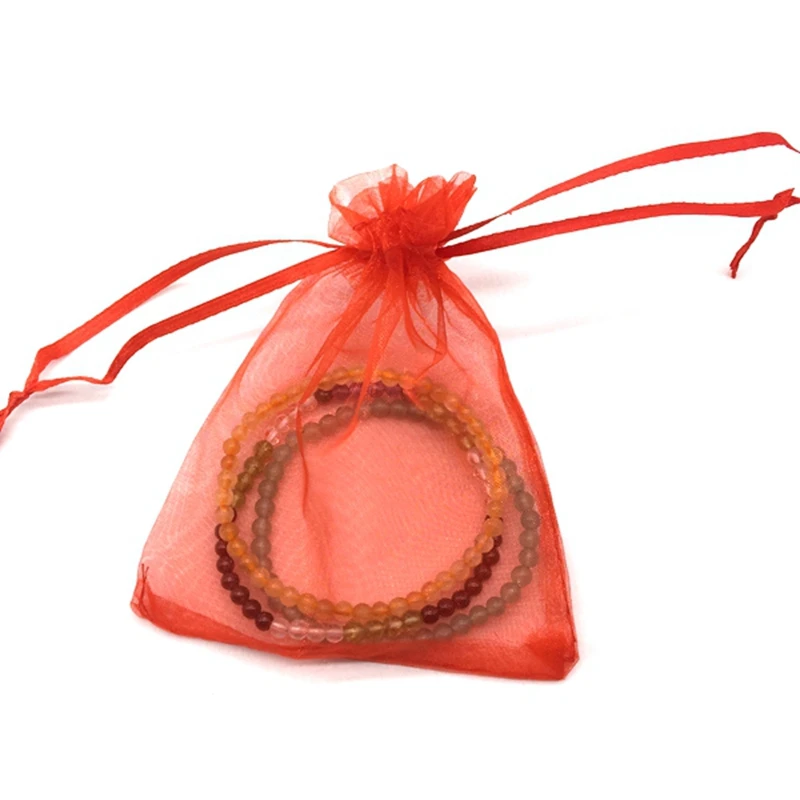 Набор браслетов из бусин и камня 4 мм круглые энергетические для девушек йоги