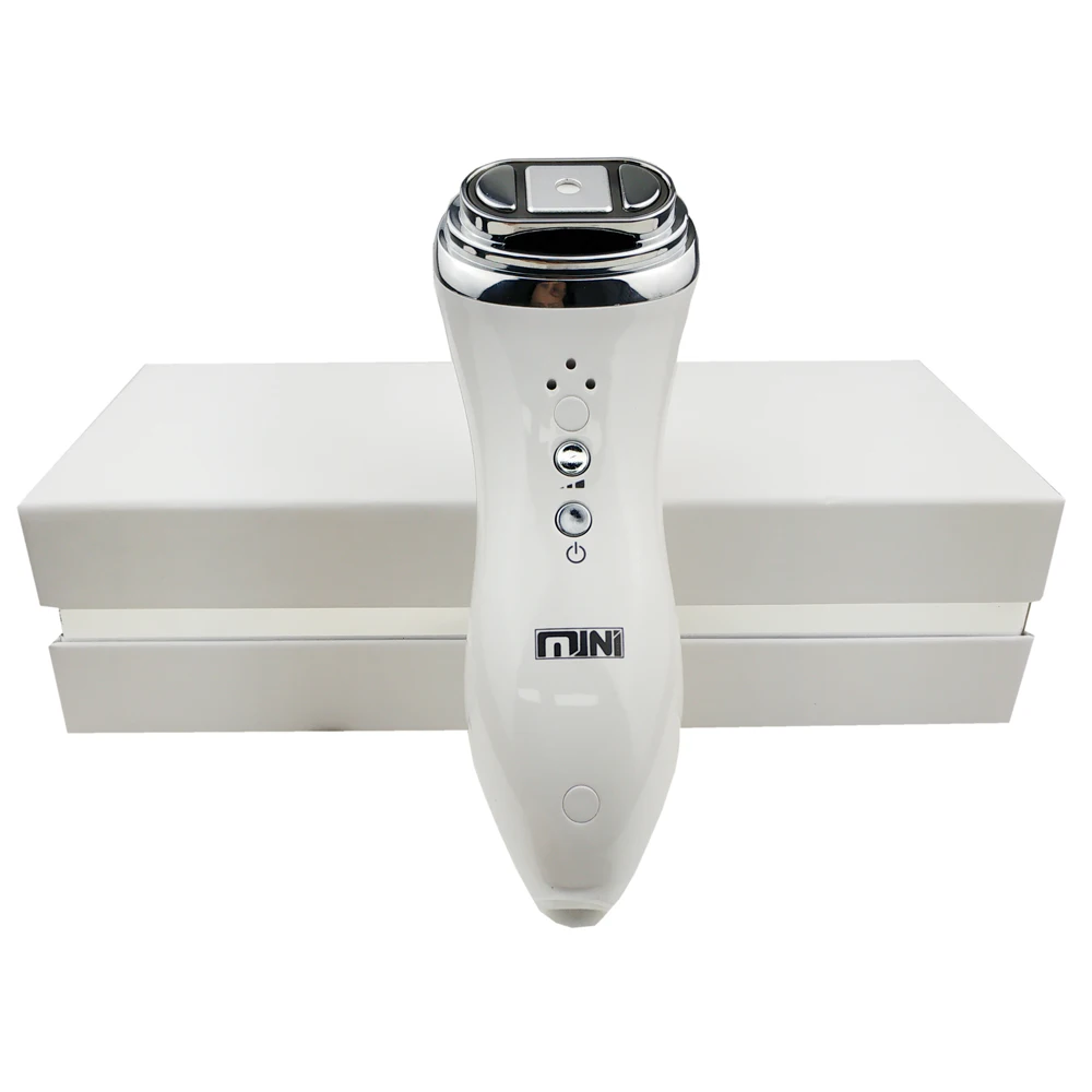

Mini Facial HIFU Massager Personal Facial Rejuvenation Face Lift RF Beauty Machine