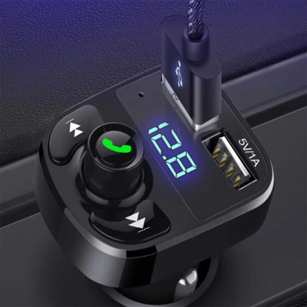 KDsafe Bluetooth Новый Многофункциональный беспроводной смарт-комплект ЖК FM-передатчик