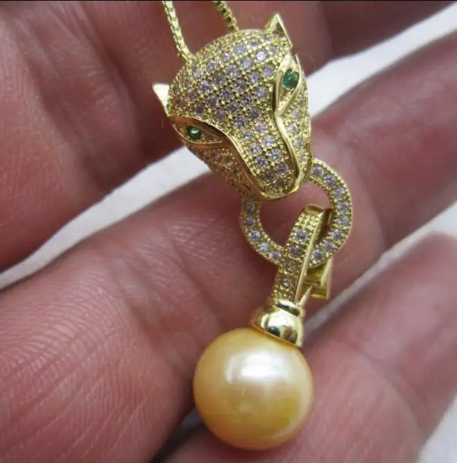 

CHARMING AAA 9-10 MM NATURAL PEARL NECKLACE PENDANT