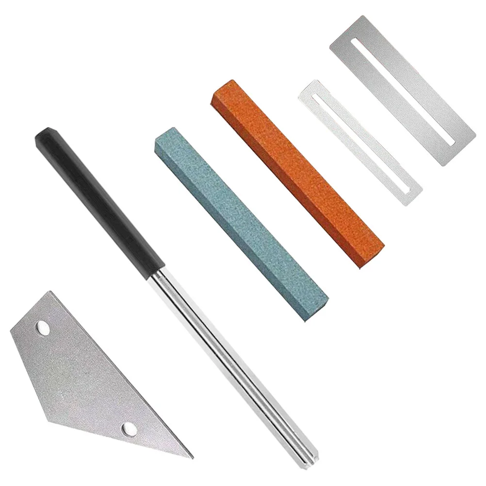 

6Pcs/Set Guitar Fret Repair Tools Guitarra Hexagon Maintenance Tools (Silver)