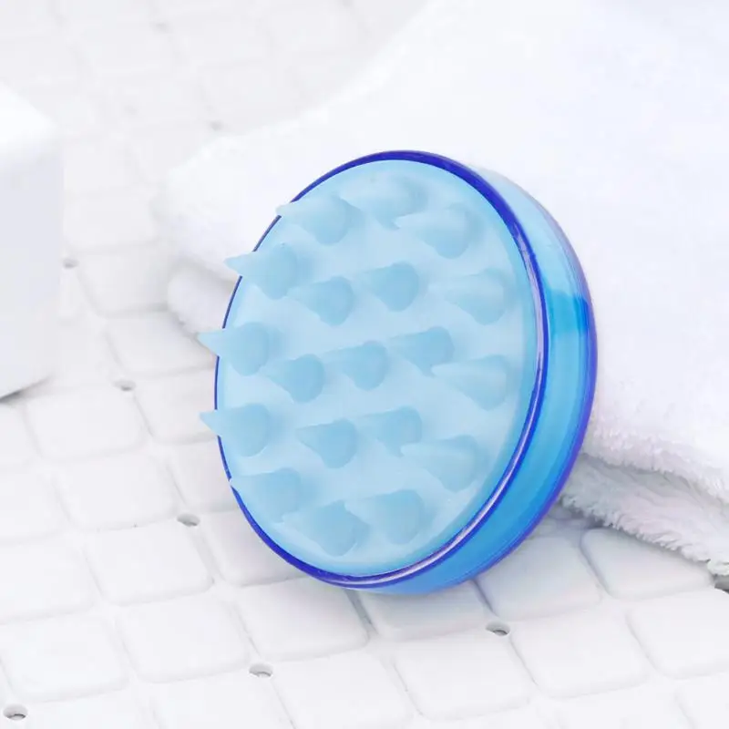 Силиконовая щетка для мытья волос 4 цвета | Красота и здоровье