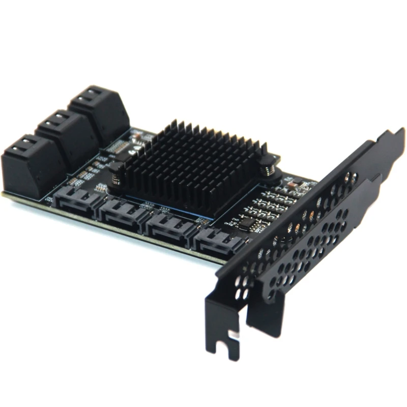 

Адаптер Sata Pcie 1x, 10 портов Pcie на интерфейс Sata 3,0 USB 8/10, внешний порт Windows7/, MacOS T21B