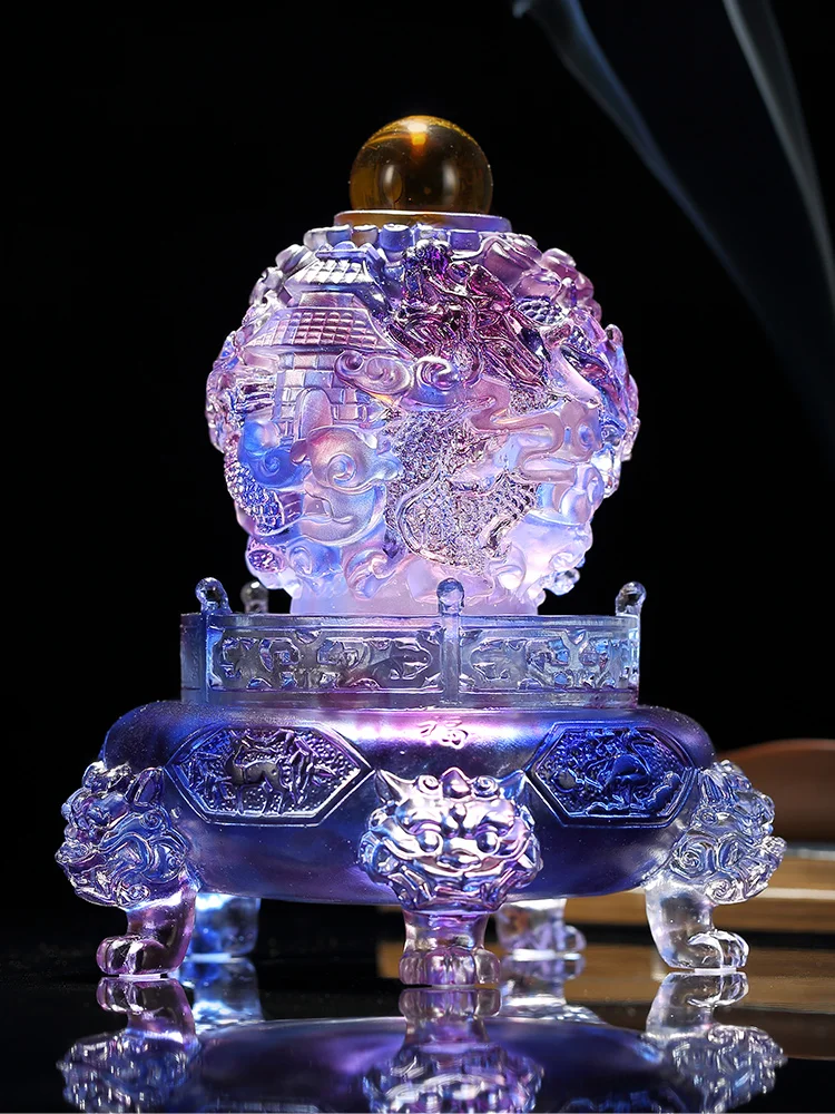 

TT Glass Craft Xianglong украшение для корнеопии креативный подарок для открытия домашняя настольная мебель