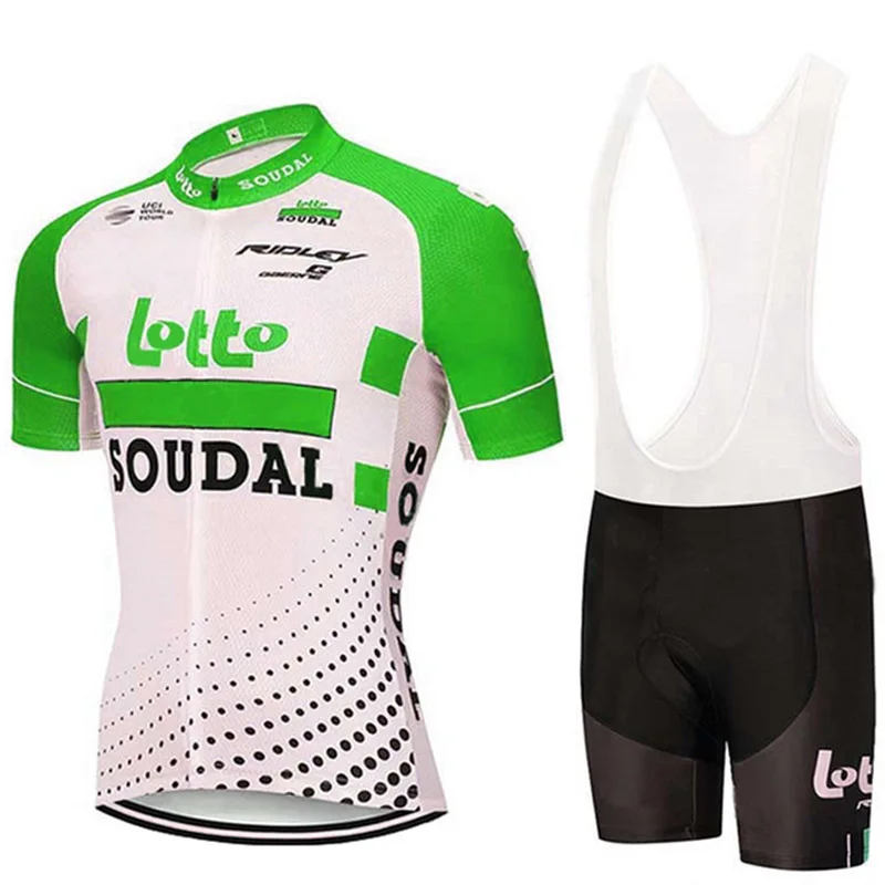 2019 мужская летняя одежда для горного гоночного велосипеда красного цвета Lotto Pro