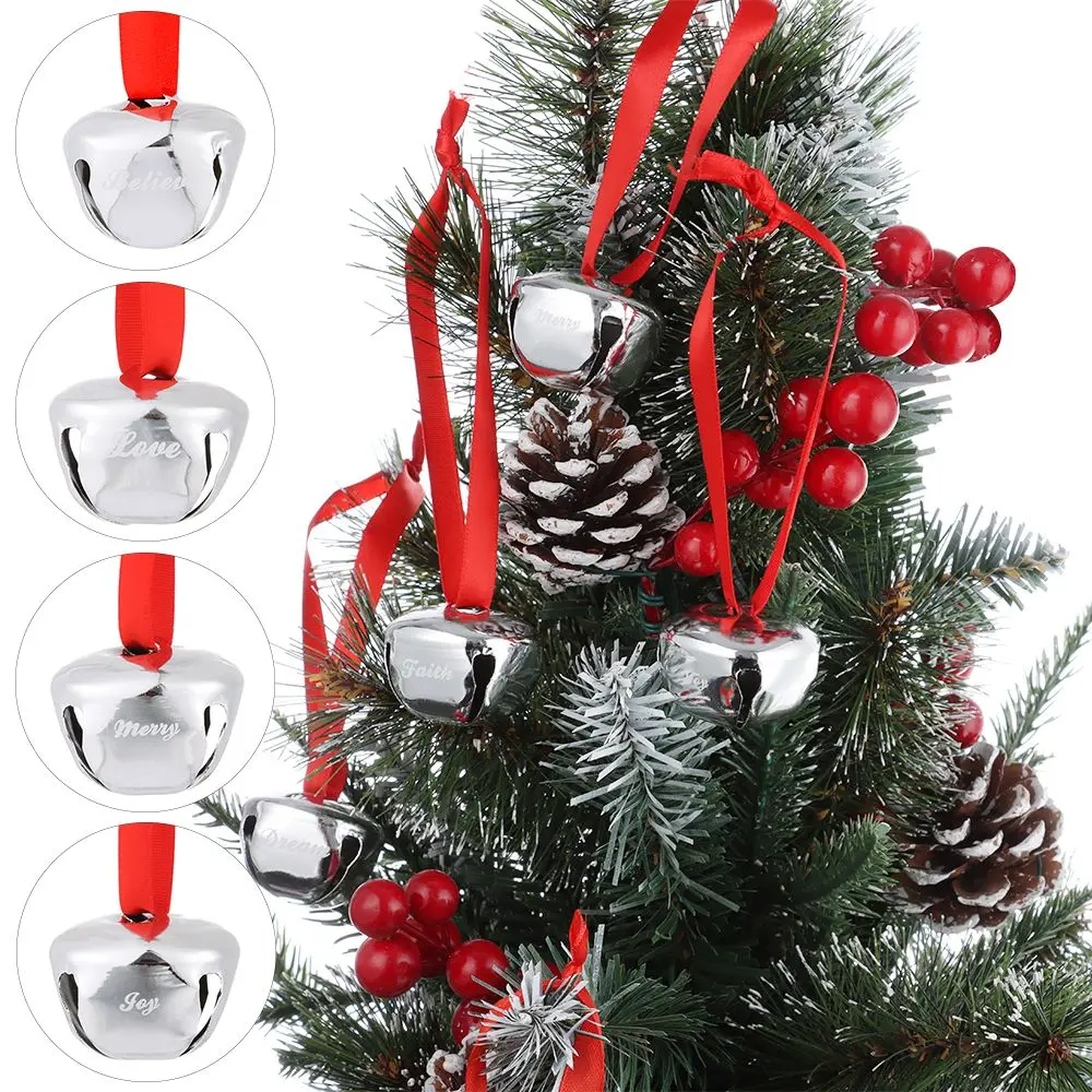

Home DIY Holiday Craft Christmas Jingle Bells Joy Ornament Christmas Believe Bells