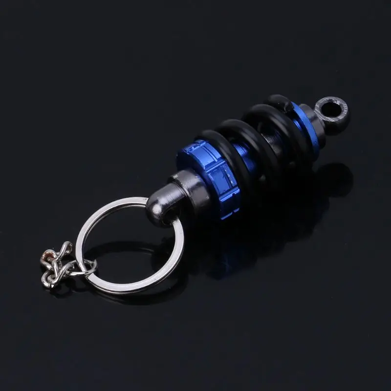 

X7AE Car Motorcycle Keychain Motor Modified Shock Absorber Key Ring Car Decoration