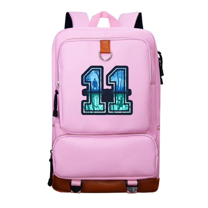 Странные Вещи рюкзак кожаный аниме Tassen Sac Dos 14xl Mochila Masculina книжная сумка на молнии