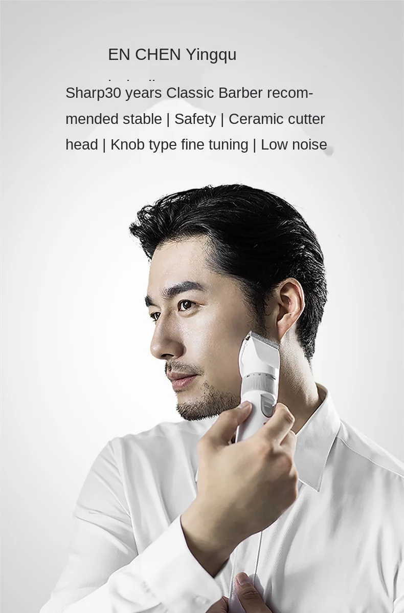 

Men's Electric Hair Trimmer Kit Professional Cordless Hair Cutter Machine USB Rechargeable Clipper Barber Haircut Machine