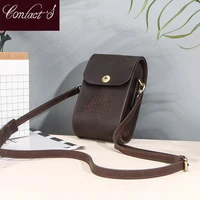 contacts luxury genuine leather mini women shoulder bag crossbody bags for women torebki damskie sac femme bolso phone bag