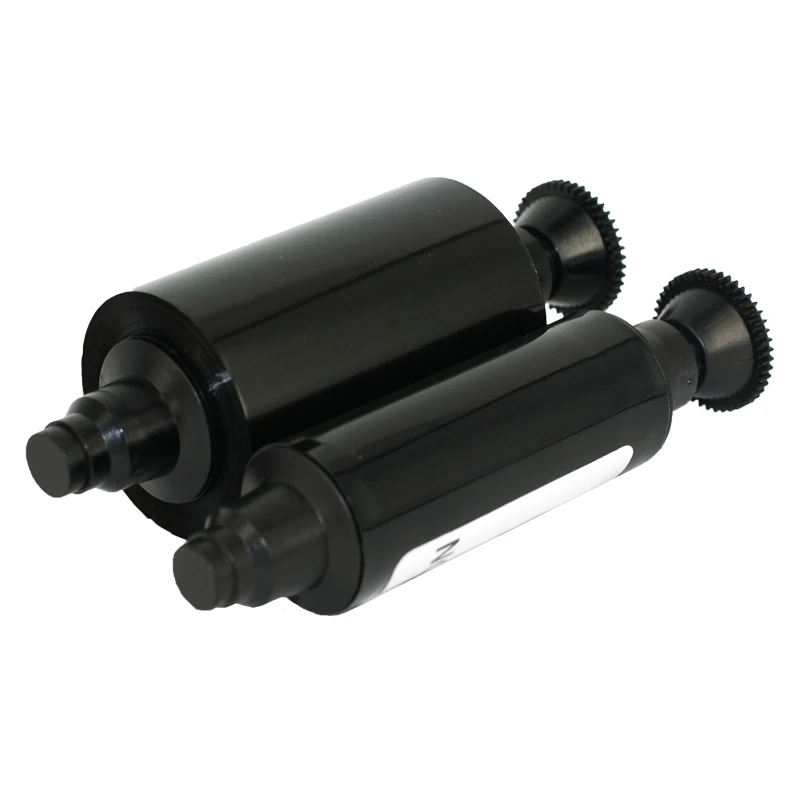 10 рулонов черная монохромная лента R2011 1000 принты для принтера Evolis Pebble4 ID card|card printer