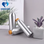 Лидер продаж! Алюминиевая бутылка 30-500 мл, 5 шт., золотистаясеребристая алюминиевая винтовая крышка, Бесплатная доставка по низкой цене, многоразовая бутылка (без утечек)