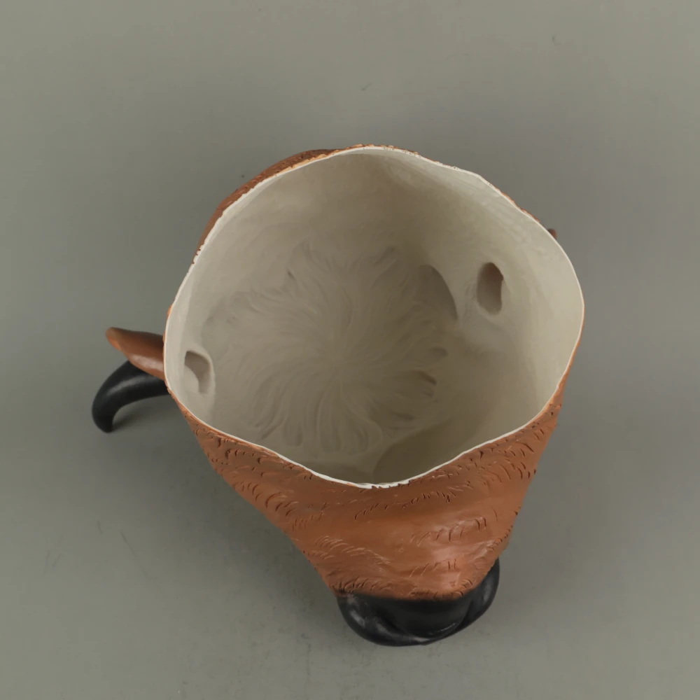 Маска животного Косплей корова коричневая маска животные коровы маскарад