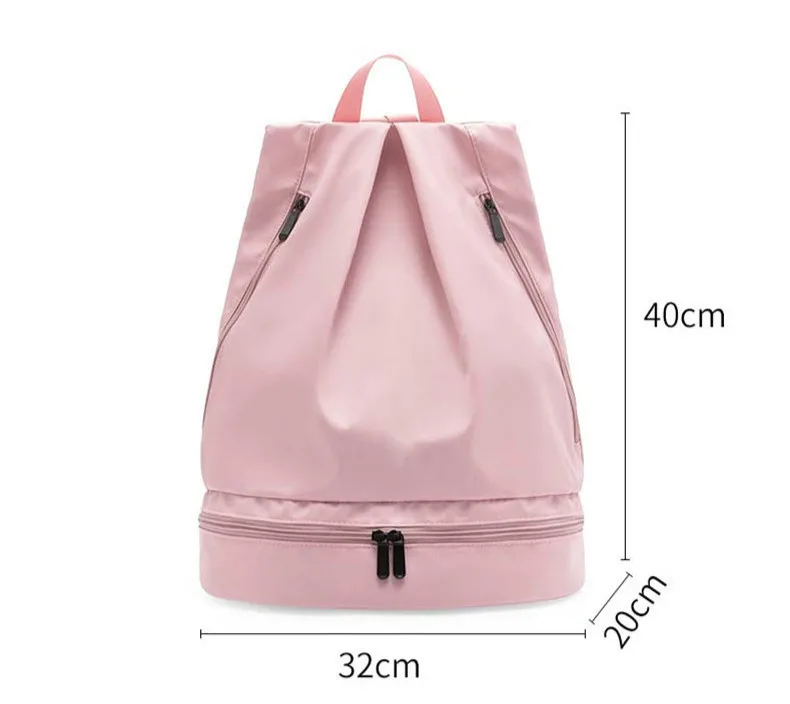 

2020 new wet and dry separation swimming bag female waterproof beach bag storage backpack swimming bag sports gym bag