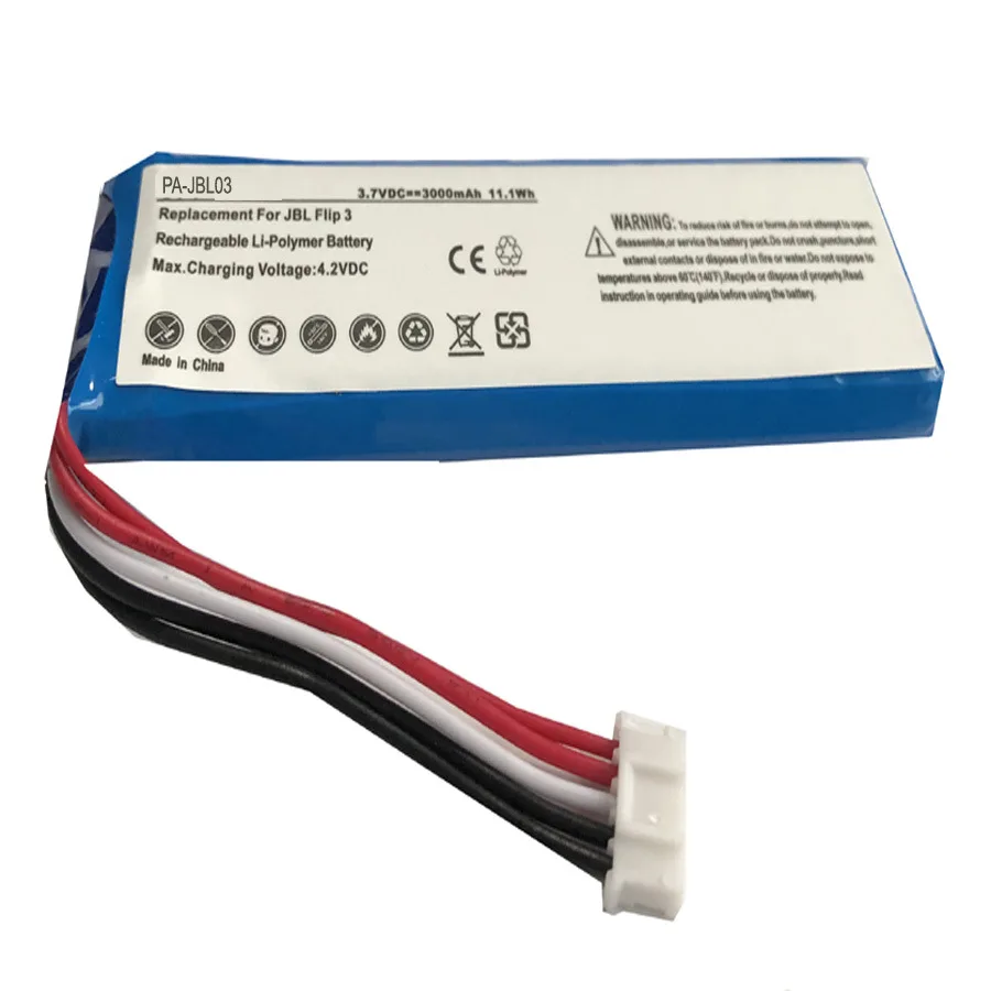 

Аккумулятор PANFU 3000 мАч GSP872693 для JBL Flip 3, аккумулятор для гарнитуры