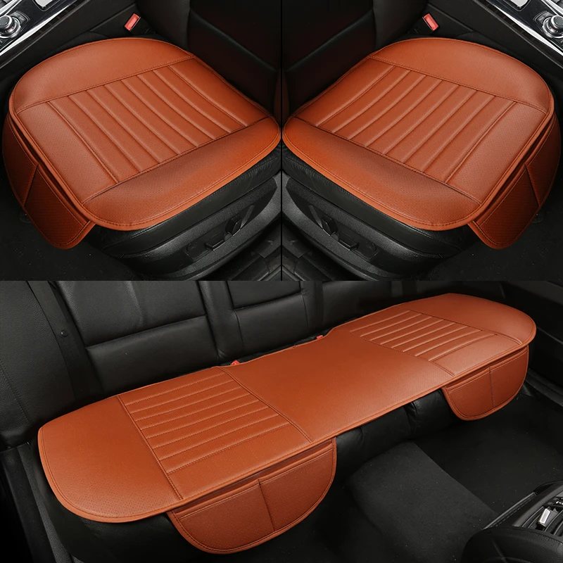 WLMWL Car leather cushion for Subaru All Models forester XV Crosstrek impreza tribeca Car-Styling car accessories car covers
