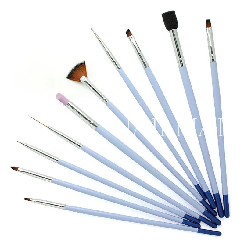 12 шт./компл. кисти для рисования|nails brush painting|acrylic brushnail |