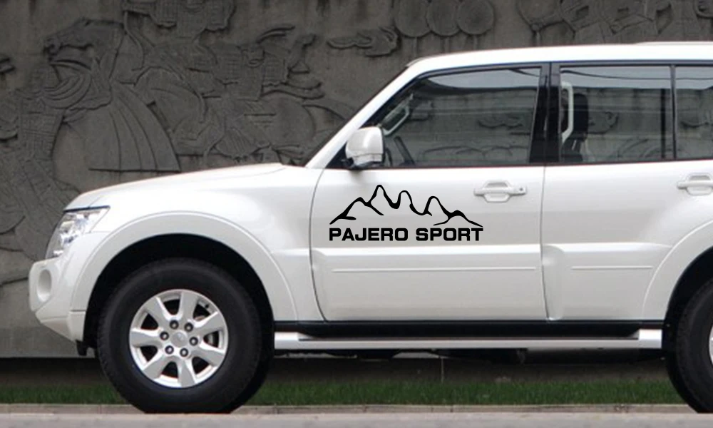 Автомобильные наклейки для Mitsubishi pajero sport Styling Виниловая пленка Авто наклейки своими руками Автомобильные украшения автомобильные принадлежности для тюнинга