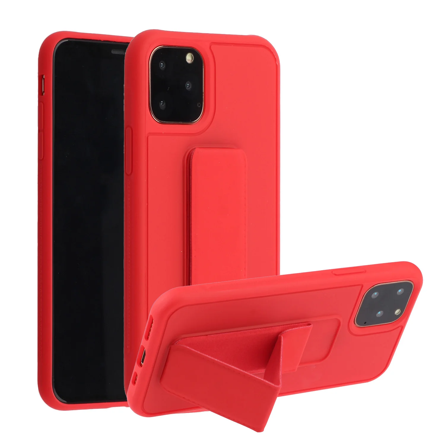 Мягкий ТПУ чехол s для iPhone 11 Pro 6S 8 7 Plus матовый X XS Max XR подставка телефона Capa| |