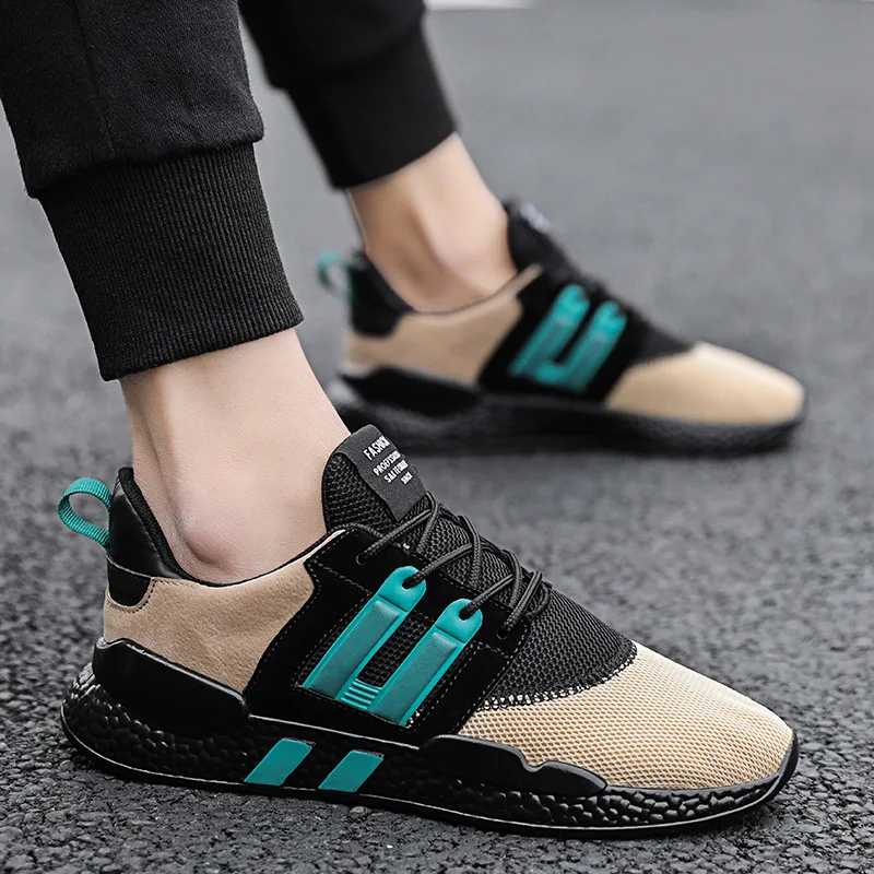 2018 Hot Brand Casual Shoes Lightweight Sneakers Black Breathable Lip-on Men Fashion Footwear White Zapatos De F8-92 | Обувь