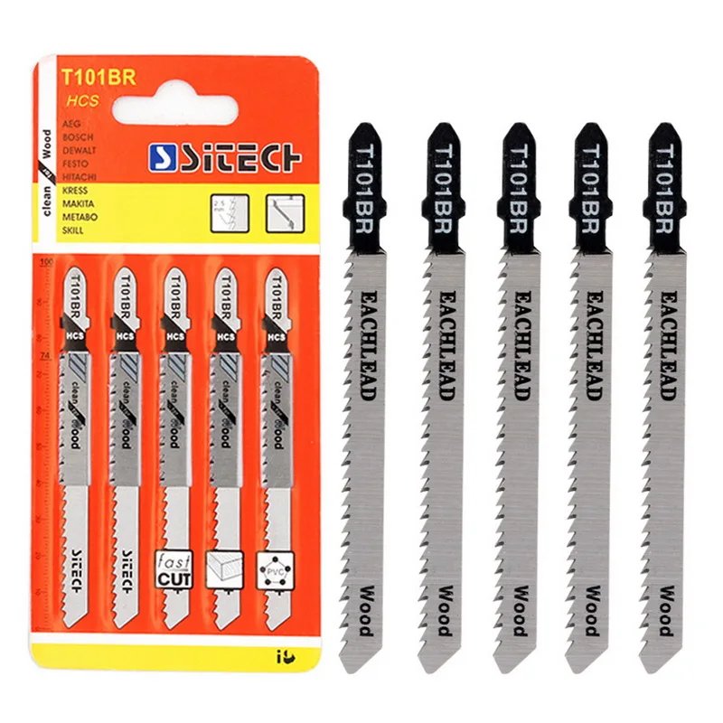 Набор лезвий для пилы T244D из легированной стали 5 шт.|Полотна пил| |