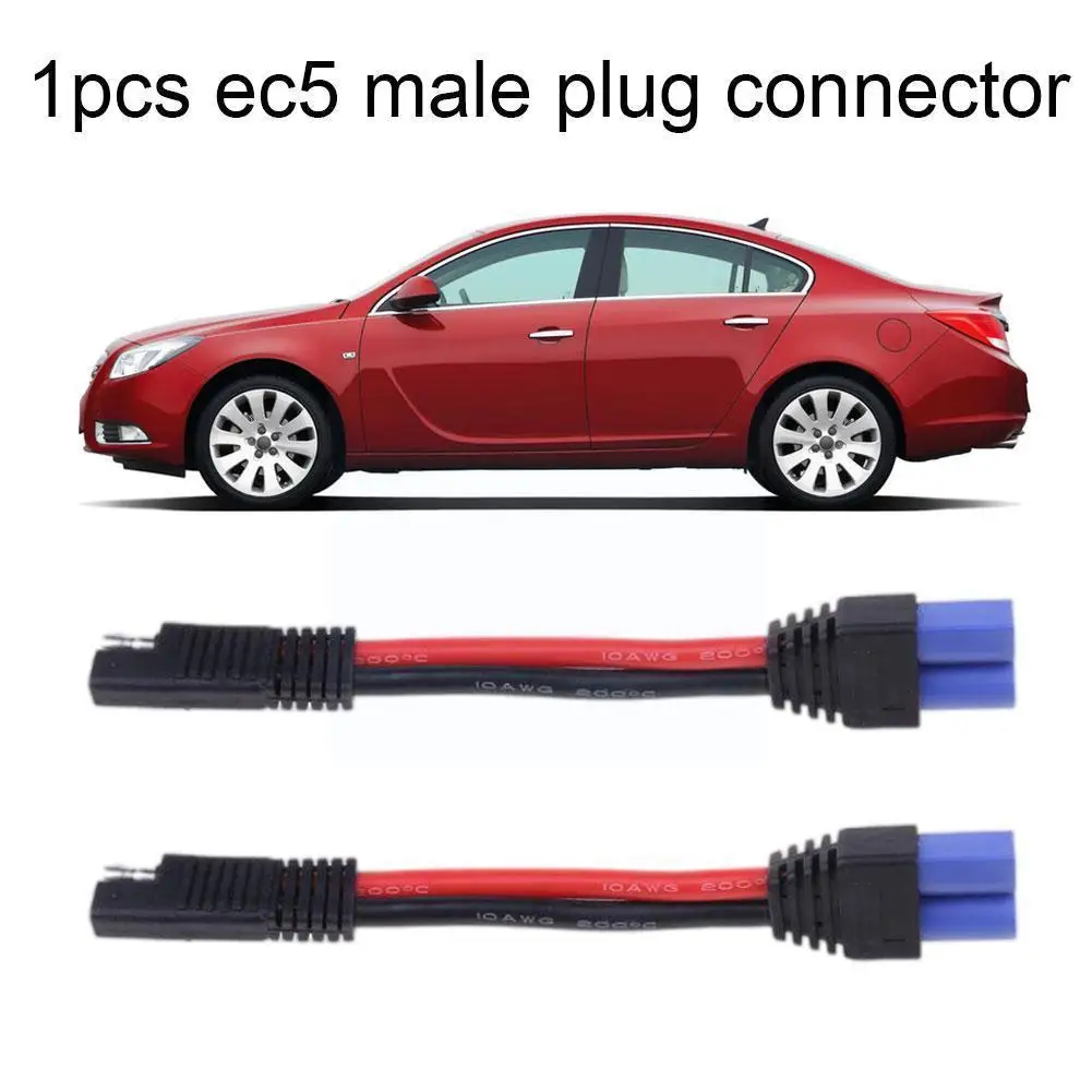 

DIY EC5 Female Plug Connector To SAE Power Automotive Wire Parts Power Accessories Auto Adapter Cord Cable X1Z8