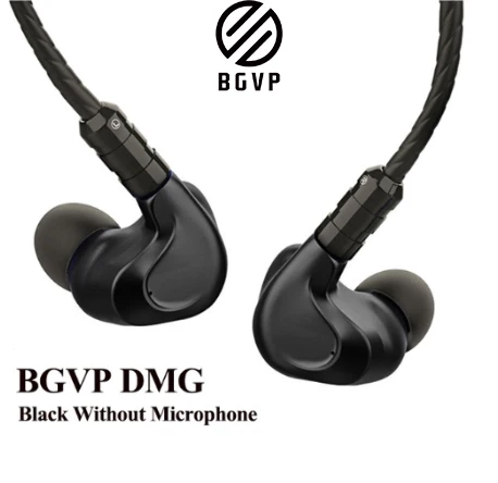 BGVP DMG 2DD + 4BA контроллеры hisbridos en la oreja auriculares Metal Monitor de alta fidelidad con Cable Audio MMCX