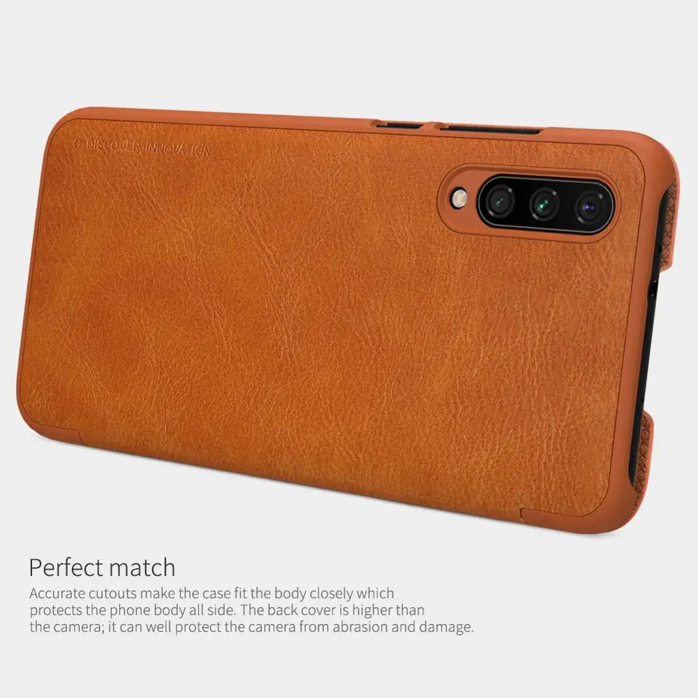 Чехол для xiaomi mi cc9e A3 CC9 чехол NILLKIN винтажная серия Qin умный кошелек флип кожаный |