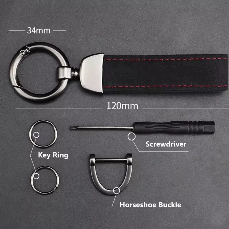 Новинка металлический Кожаный Автомобильный Стайлинг силовой эмблема брелок