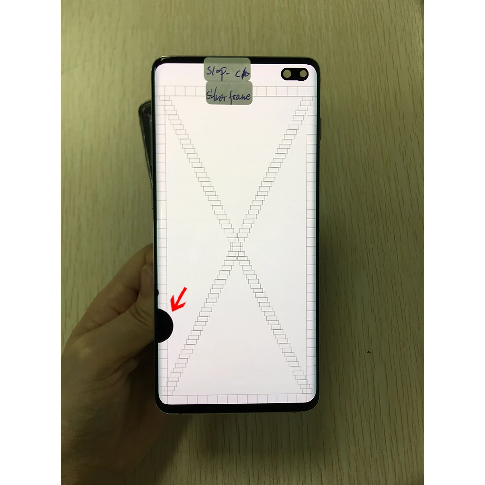 Super AMOLED For Samsung Galaxy S10 Plus G9750 SM-G9750 Display LCD Display Touch Screen Digitizer Assembly Real Photos Tested enlarge