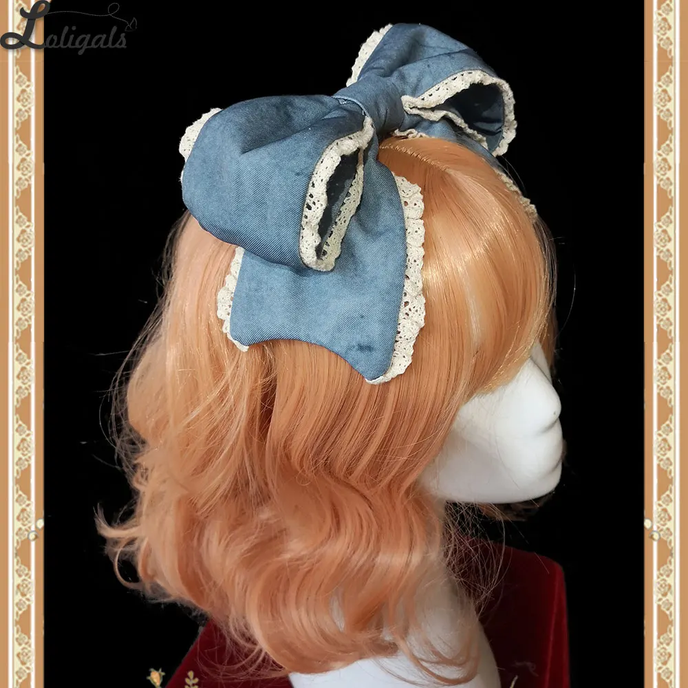 

Broken Doll ~ Gothic Printed Lolita Headpiece by Infanta