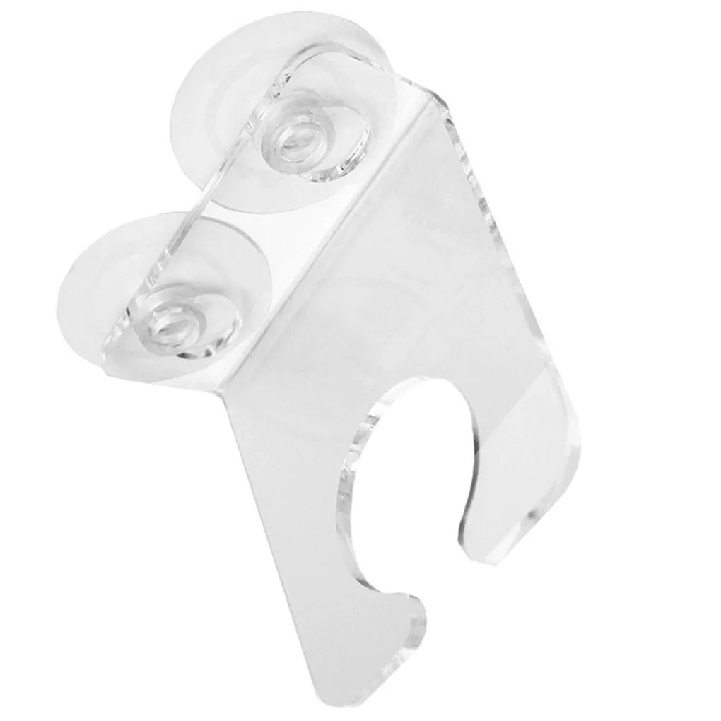 

Portable Bathtub Wine Glass Holder Strong Suction Cup Clear Acrylic Shower Bath Bracket for Beer Drink Coffee