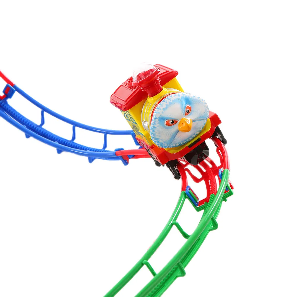 

37PCS Tracks Flexible Assembly Track Car Train Locomotive for Kids