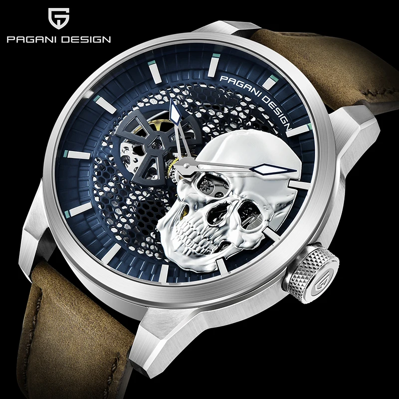 

PAGANI DESIGN New men automatic watches fashion skeleton watch men mechanical wristwatches waterproof sports watches 2020 men