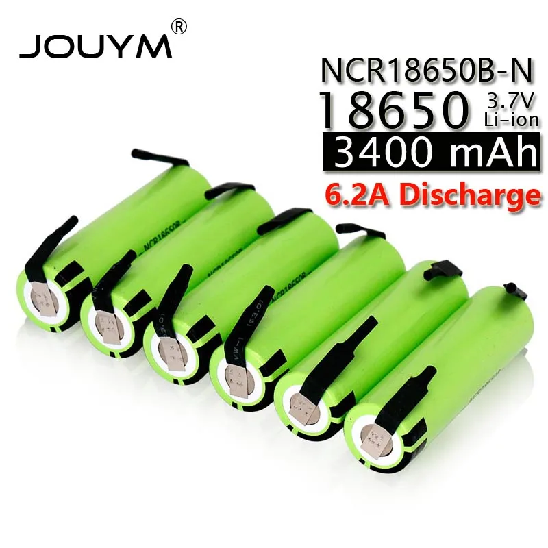 Новинка 3 7 а NCR18650B 3400 в 18650 мАч DIY Аккумулятор литиевая аккумуляторная батарея для