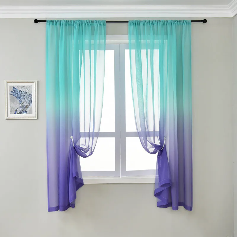 Модная вуаль занавески для гостиной спальни элегантная занавеска Роскошный