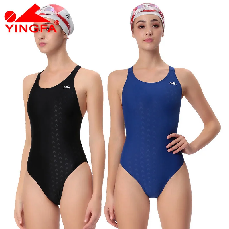 Цельный тренировочный костюм Yingfa fina водонепроницаемый устойчивый к коже женский