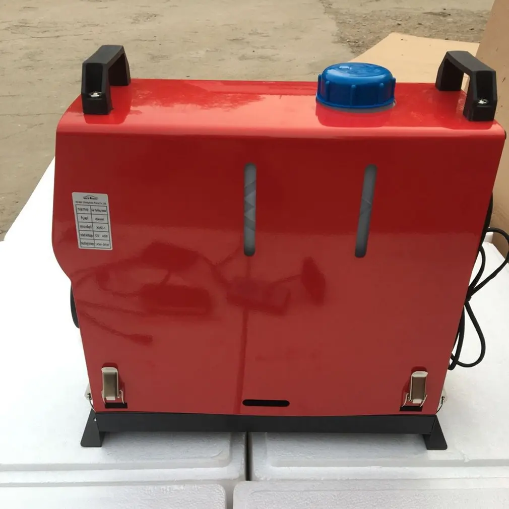 Дизельный подогреватель воздуха 5KW 12V все в 1 переключатель ручки для грузовика моторного дома Лодка Трейлер поворот цифровой ЖК-Синий ЖК-переключатель