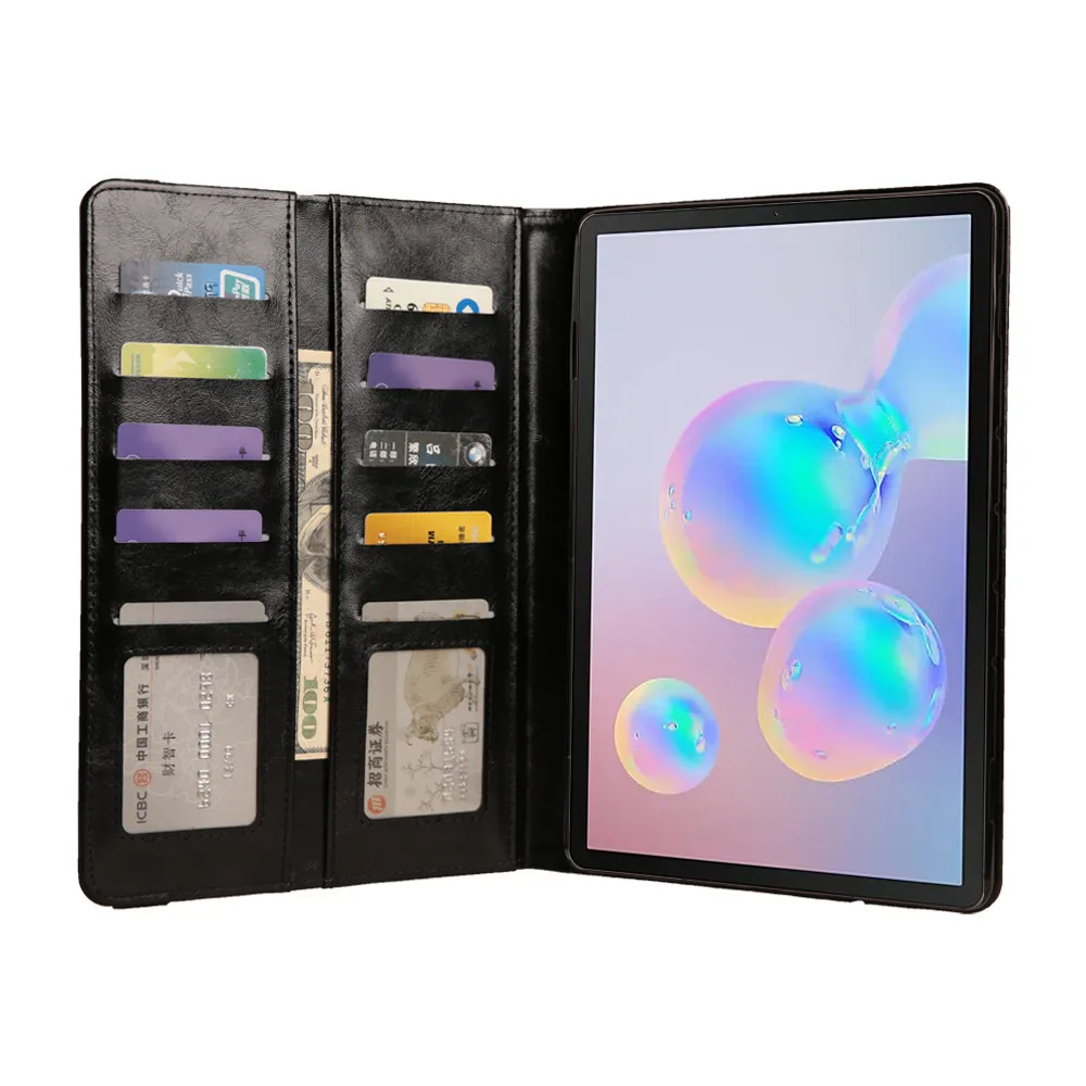 Чехол для планшета для samsung Galaxy Tab S6 10,5 T860/T865 Кожаный противоударный чехол-подставка для samsung Galaxy Tab